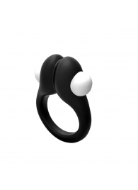 Черное эрекционное кольцо Zippy Vibrating Ring With Bullet - Adrien Lastic - в Арзамасе купить с доставкой