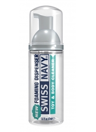 Очищающая пенка для игрушек и тела Toy   Body Cleaner Foamer - 47 мл. - Swiss navy - купить с доставкой в Арзамасе