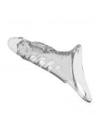 Прозрачная насадка на пенис - 22 см. - Baile - в Арзамасе купить с доставкой