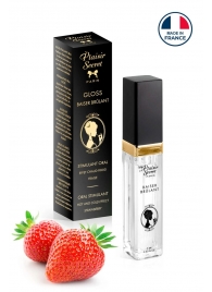 Стимулирующий блеск для губ со вкусом клубники - 7 мл. - Plaisir Secret - купить с доставкой в Арзамасе Стимулирующий блеск для губ со вкусом клубники - 7 мл. - Plaisir Secret - купить с доставкой в Арзамасе