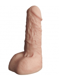 Телесный фаллоудлинитель с мошонкой Cock Next - 17 см. - LOVETOY (А-Полимер) - в Арзамасе купить с доставкой