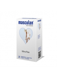Особо тонкие презервативы Masculan Ultra Fine - 21 шт. - Masculan - купить с доставкой в Арзамасе
