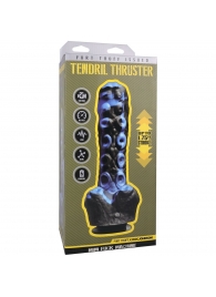Черно-синяя мини-машина на присоске Tendril Thruster - 21,6 см. - Doc Johnson - купить с доставкой в Арзамасе