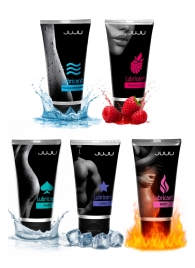 Набор из 5 лубрикантов JUJU (увлажняющий, Hot+, Long, Anal, малина) - JuJu - купить с доставкой в Арзамасе Набор из 5 лубрикантов JUJU (увлажняющий, Hot+, Long, Anal, малина) - JuJu - купить с доставкой в Арзамасе