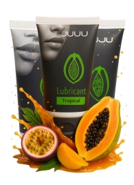 Набор из 3 съедобных лубрикантов JUJU со вкусом тропических фруктов - JuJu - купить с доставкой в Арзамасе Набор из 3 съедобных лубрикантов JUJU со вкусом тропических фруктов - JuJu - купить с доставкой в Арзамасе