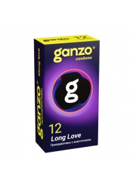 Презервативы с анестетиком для продления удовольствия Ganzo Long Love - 12 шт. - Ganzo - купить с доставкой в Арзамасе