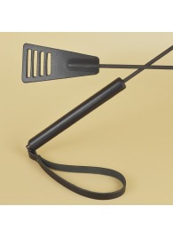 Черный кожаный стек «Сириус» - 60 см. - Sitabella - купить с доставкой в Арзамасе