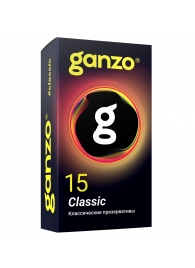 Классические презервативы с обильной смазкой Ganzo Classic - 15 шт. - Ganzo - купить с доставкой в Арзамасе