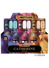 Набор из 15 мастурбаторов Catherine Olga - Baile - в Арзамасе купить с доставкой