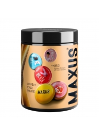 Точечные презервативы MAXUS 2000 Amazing Dots с железным кейсом - 12 шт. - Maxus - купить с доставкой в Арзамасе