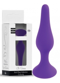 Фиолетовая анальная втулка Silcone Purple Plug Large - 12,5 см. - Boys of Toys в Арзамасе Фиолетовая анальная втулка Silcone Purple Plug Large - 12,5 см. - Boys of Toys