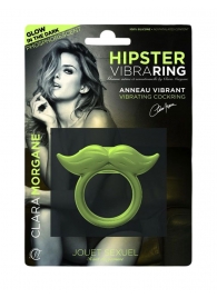 Люминесцентное эрекционное виброкольцо Hipster - Clara Morgane - в Арзамасе купить с доставкой