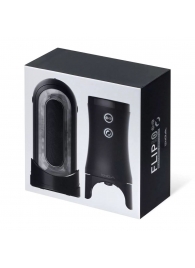 Набор Tenga Flip Zero Electronic Vibrotation: мастурбатор с вибрацией и устройство вращения - Tenga - в Арзамасе купить с доставкой Набор Tenga Flip Zero Electronic Vibrotation: мастурбатор с вибрацией и устройство вращения - Tenga - в Арзамасе купить с доставкой