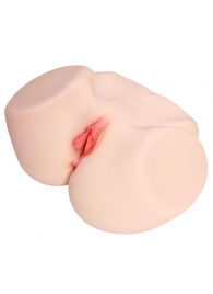 Мастурбатор-полуторс с двойным слоем материала Jenny Onahole Real Vagina - KOKOS - в Арзамасе купить с доставкой Мастурбатор-полуторс с двойным слоем материала Jenny Onahole Real Vagina - KOKOS - в Арзамасе купить с доставкой