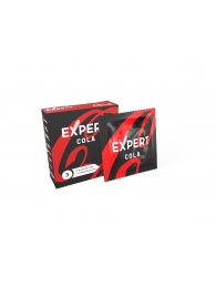 Презервативы с ароматом колы Expert Cola - 3 шт. - Expert - купить с доставкой в Арзамасе