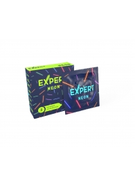 Светящиеся в темноте презервативы Expert Neon - 3 шт. - Expert - купить с доставкой в Арзамасе