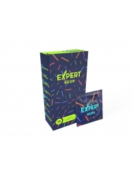 Светящиеся в темноте презервативы Expert Neon - 15 шт. - Expert - купить с доставкой в Арзамасе
