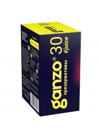 Ароматизированные презервативы Ganzo Juice - 30 шт. - Ganzo - купить с доставкой в Арзамасе
