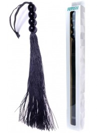 Черная силиконовая плеть - 37 см. - Boys of Toys - купить с доставкой в Арзамасе