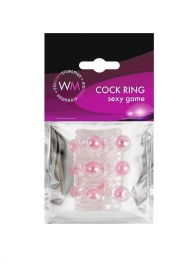 Прозрачная сквозная насадка на пенис с цветными шариками - Erowoman-Eroman - в Арзамасе купить с доставкой