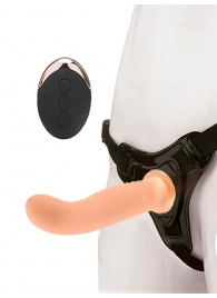 Женский вибрострапон со съемной насадкой и пультом ДУ - Erokay - купить с доставкой в Арзамасе