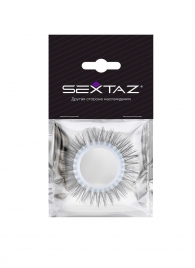 Круглое эрекционное кольцо с длинными «ресничками» - Sextaz - в Арзамасе купить с доставкой