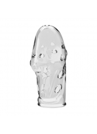 Прозрачная насадка на пенис Booker - 8 см. - Baile - в Арзамасе купить с доставкой
