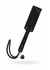 Черный кожаный пэддл - 32 см. - Pecado - купить с доставкой в Арзамасе