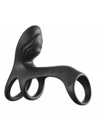 Черная насадка на пенис Ultimate Couples Cage Pro - Pipedream - в Арзамасе купить с доставкой