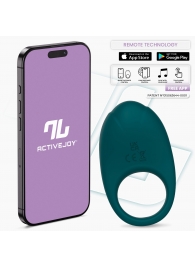 Зеленое интерактивное виброкольцо Ringo - Intoyou - в Арзамасе купить с доставкой