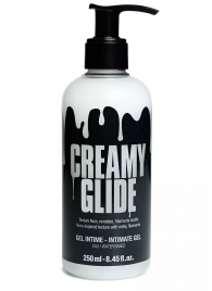 Лубрикант на водной основе Creamy Glide с консистенцией спермы - 250 мл. - Strap-on-me - купить с доставкой в Арзамасе