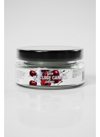 Массажная свеча «Спелая вишня» - 50 мл. - SGAN - купить с доставкой в Арзамасе