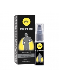 Пролонгатор-сыворотка pjur Superhero Delay Serum - 20 мл. - Pjur - купить с доставкой в Арзамасе