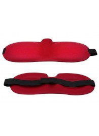 Красная глухая маска на резинке - Sitabella - купить с доставкой в Арзамасе