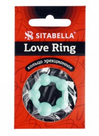 Цветное эрекционное кольцо с 5 бусинами Love Ring - Sitabella - в Арзамасе купить с доставкой