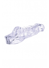 Прозрачная насадка-удлинитель Length Enhancer с подхватом - 16 см. - NMC - в Арзамасе купить с доставкой