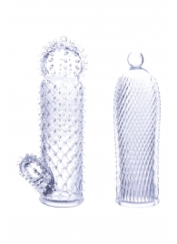 Набор из 2 прозрачных насадок на член Seductive Tickler Sleeves - NMC - в Арзамасе купить с доставкой