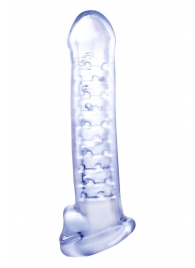 Прозрачная насадка-удлинитель Stretchy Touch - 18 см. - NMC - в Арзамасе купить с доставкой