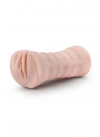 Телесный мастурбатор-вагина Ayumi с вибрацией - Blush Novelties - в Арзамасе купить с доставкой