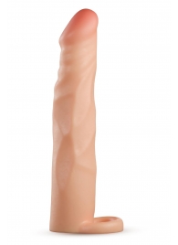 Телесная насадка-удлинитель Fortitude с подхватом - 17,7 см. - Blush Novelties - в Арзамасе купить с доставкой