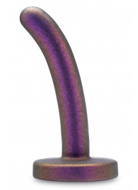 Фиолетовая насадка с гладкой поверхностью Surrender 4.75 Inch Beginner Pegging Dildo - 12 см. - Blush Novelties - купить с доставкой в Арзамасе