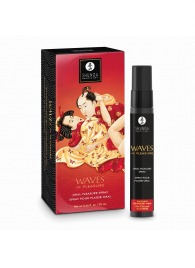 Оральный спрей Waves of Pleasure с ароматом клубники и шампанского - 20 мл. - Shunga - купить с доставкой в Арзамасе