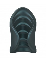 Серый сквозной мастурбатор с вибрацией Manwan Starter - Manwan - в Арзамасе купить с доставкой