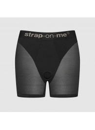 Трусики-шорты для фиксации насадок Strap-on-me Harness Lingerie Halo - size M - Strap-on-me - купить с доставкой в Арзамасе