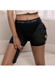 Трусики-шорты для фиксации насадок Strap-on-me Harness Lingerie Halo - size XL - Strap-on-me - купить с доставкой в Арзамасе