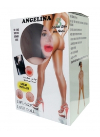 Надувная секс-кукла Angelina 3D - Boys of Toys - в Арзамасе купить с доставкой