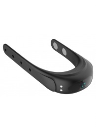 Черное эрекционное виброкольцо на ремешках - Boys of Toys - в Арзамасе купить с доставкой