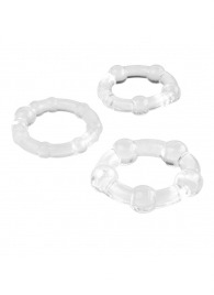 Набор из 3 эрекционных прозрачных колец - Boys of Toys - в Арзамасе купить с доставкой