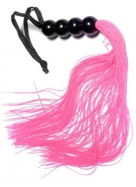Розовая силиконовая плеть - 35,5 см. - Boys of Toys - купить с доставкой в Арзамасе