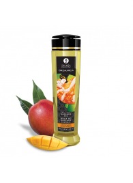 Массажное масло для тела Luscious Mango с ароматом манго - 240 мл. - Shunga - купить с доставкой в Арзамасе